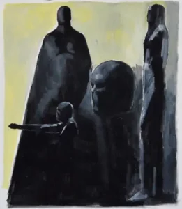 Ofer Lellouche, dessin 68/62 cm, 2021, copyright Ofer Lellouche