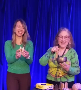 Mirélè Rosen et Cristina Agosti-Gherban