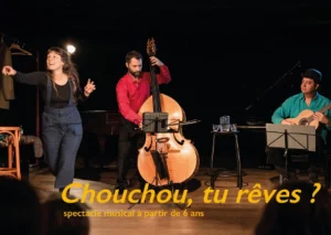Chouchou tu rêves ? un spectacle du Skaoum Théâtre