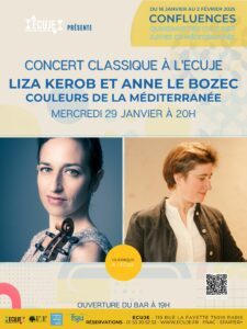 Liza Kerob et Anne Le Bozec en concert Classique à l'ECUJE