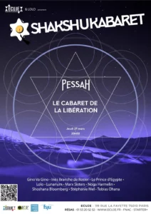 ShakshukaBaret à l’ECUJE : le cabaret de libération de Pessah