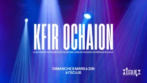 Kfir Ochaion en live sur scène – Concert exceptionnel à Paris le 9 mars 2025