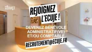 Annonce Bénévole administrative et comptable - ECUJE Annonce Bénévole administrative et comptable