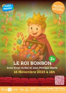 Le Roi Bonbon : spectacle de Einat Avital avec Jean Philippe Marie - Petits mondes à l'ECUJE