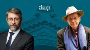 Daniel Sibony en conversation avec Haim Korsia à l'ECUJE