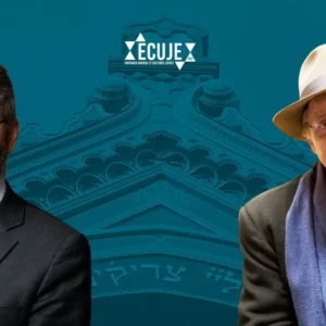 Daniel Sibony en conversation avec Haim Korsia à l'ECUJE