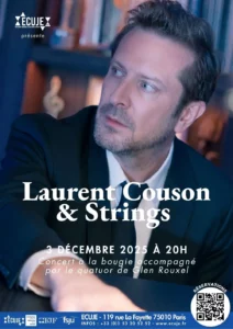 Laurent Couson & Strings : Concert à la bougie à l’ECUJE