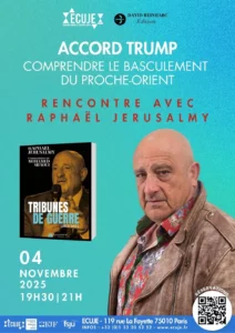 Conférence Jerusalmy – Tribunes de guerre | ECUJE Paris