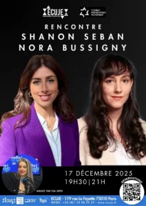 Shannon Seban et Nora Bussigny à l’ECUJE