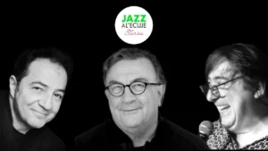 JALS_Stories - ECUJE Alex Dutilh, Olivier Hutman et Lionel Eskenazi animent Jazz à l'ECUJE Stories