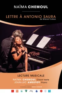 Affiche Lettre à Antonio Saura