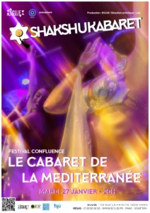 Affiche Shakshukabaret janvier 2026
