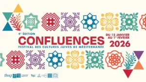 Banniere_Festival_Confluences_2026 - ECUJE Confluences 2026 : 4ème édition du festival des cultures juives de Méditerranée