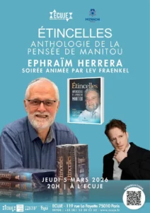 Étincelles, première présentation en France de l’anthologie en présence d’Ephraïm Herrera. Soirée animée par Lev Fraenckel