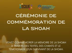 Yom Hashoah à l'ECUJE 14 avril 2026