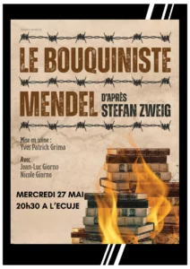 Affiche Le Bouquiniste Mendel