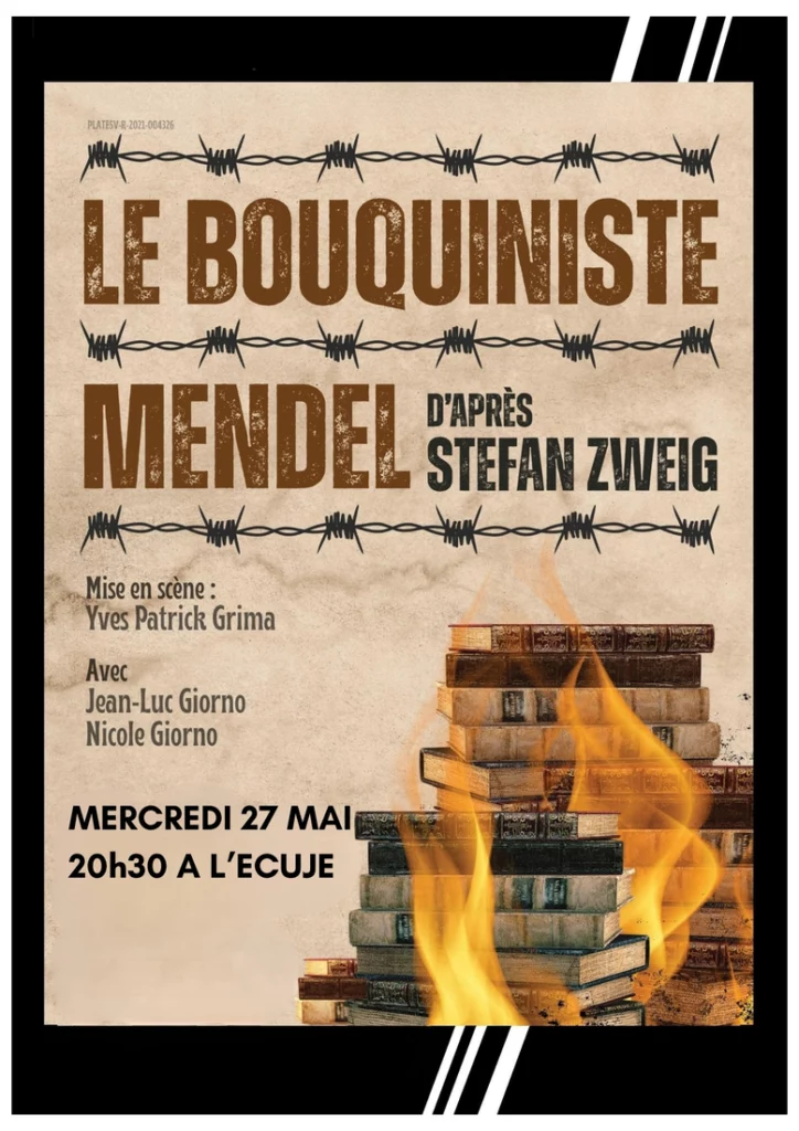 Affiche Le Bouquiniste Mendel