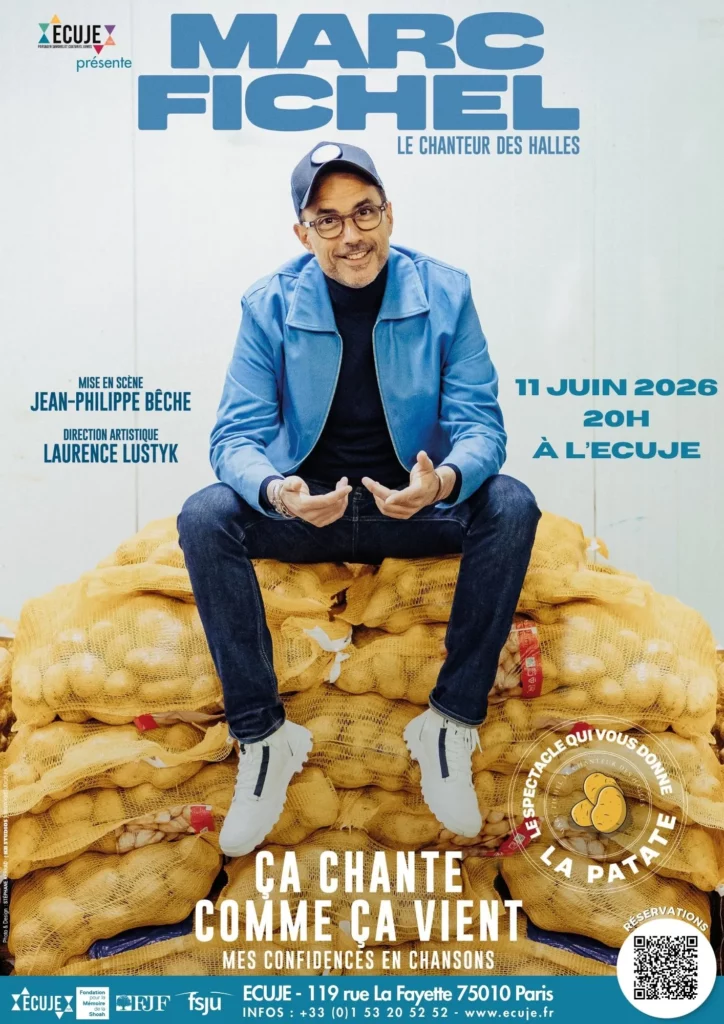Ça chante comme ça vient, le seul en scène musical de Marc Fichel à l'ECUJE