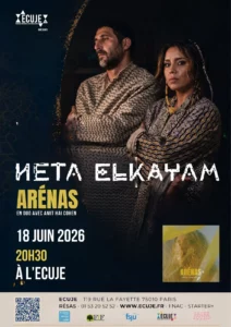 Neta Elkayam en concert à l'ECUJE le 18 juin 2026