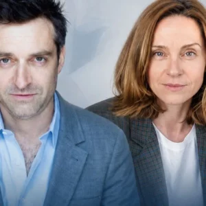 Lecture publique à l'ECUJE de la pièce Robert & Élisabeth Badinter, écrite et mise en scène par Sarah Barzyk, avec Mathieu Demy et Delphine Depardieu