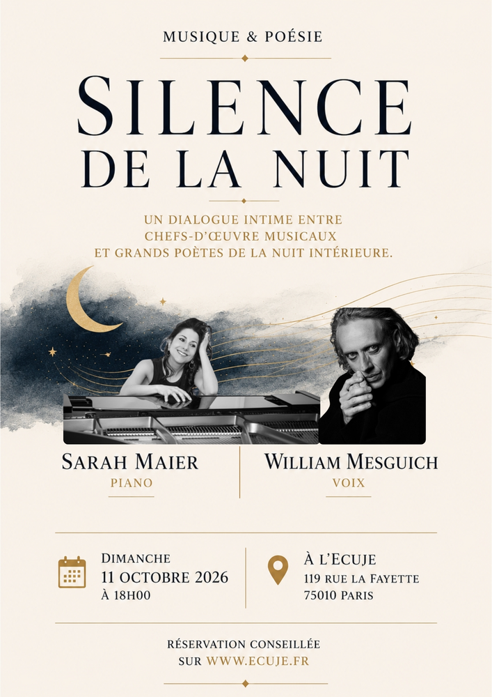 Affiche le silence de la nuit