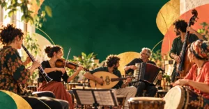 Orchestre Musaïque ensemble des musiques juives de Paris à lECUJE