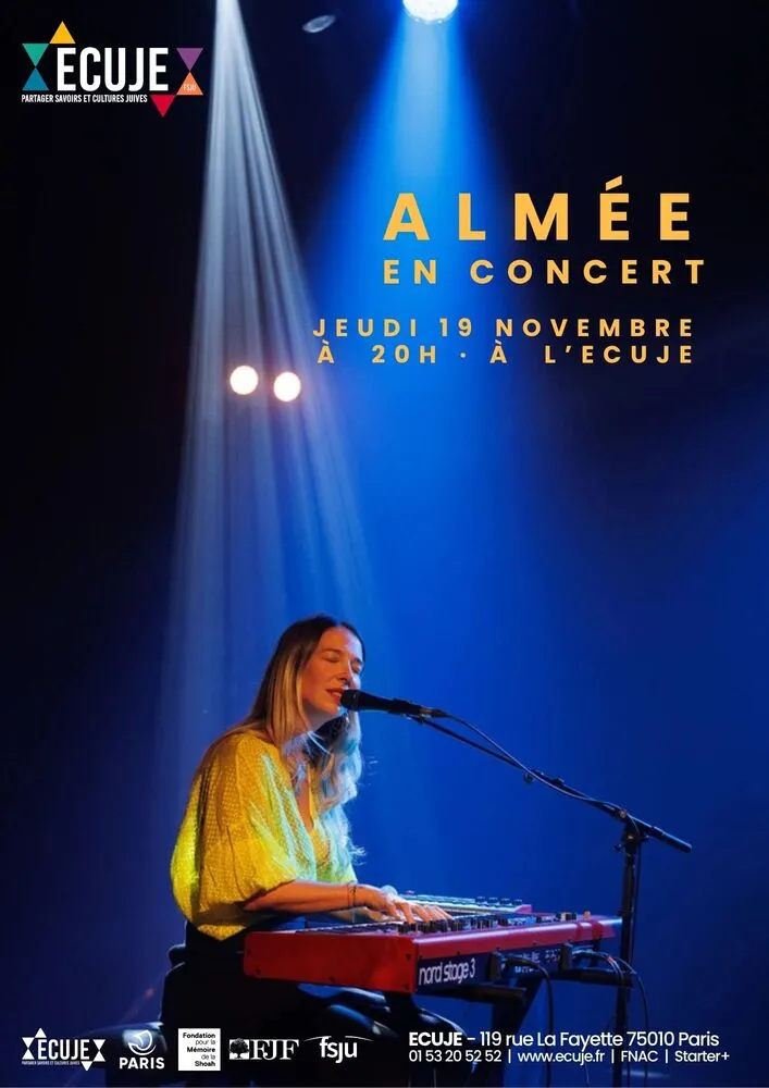 Affiche concert Almée