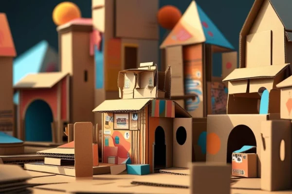 Le Petit Monde en carton